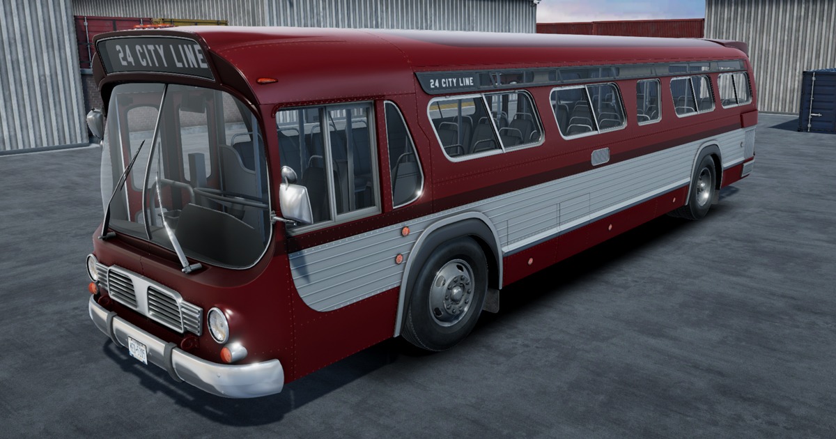 Classic City Bus | 3D Vehicles | Unity Asset Store