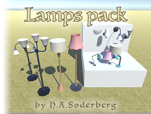 Lamp Unity Lamps Pack | 3D Interior | Unity Asset Store