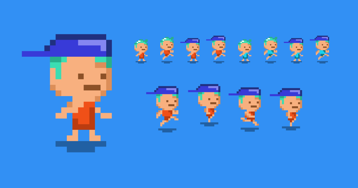 8-bit Hero - Caveboy | 3D Animations | Unity Asset Store