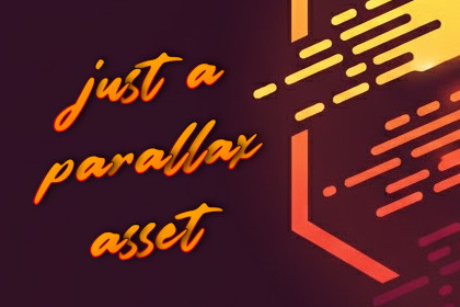 just a parallax asset