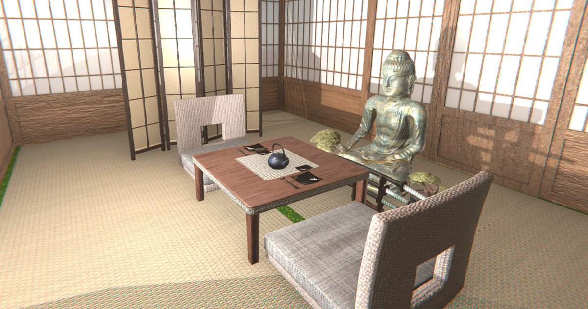 Japanese cafe - modular interior | 3D Interior | Unity Asset Store
