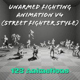 Unarmed Fighting Animation V4
