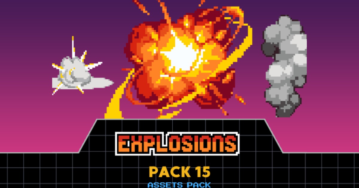 Explosions Pack 15 | 2D Abstract | Unity Asset Store