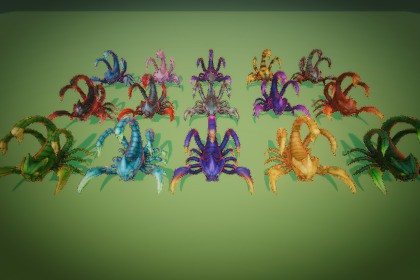 Scorchfang Scorpion - Stylized Fantasy Monster (Rig + Animation) – PixeliusVita