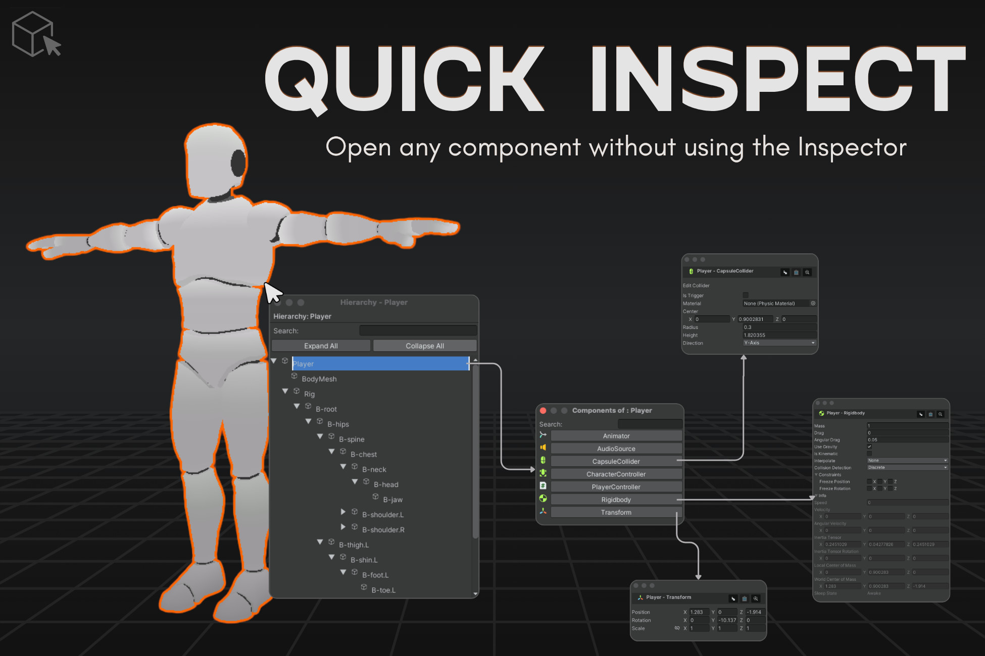 button onclick inspect changes - unity engine - unity... Quick Inspect | Utilities Tools | Unity Asset Store