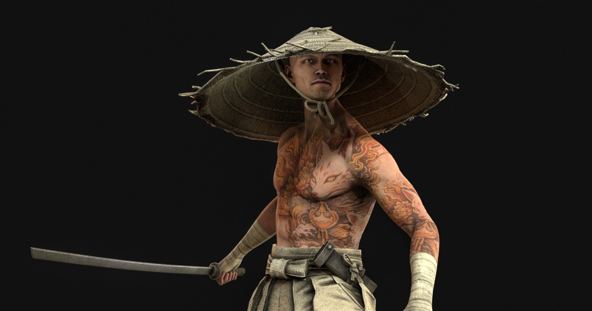 Young Samurai | Characters | Unity Asset Store