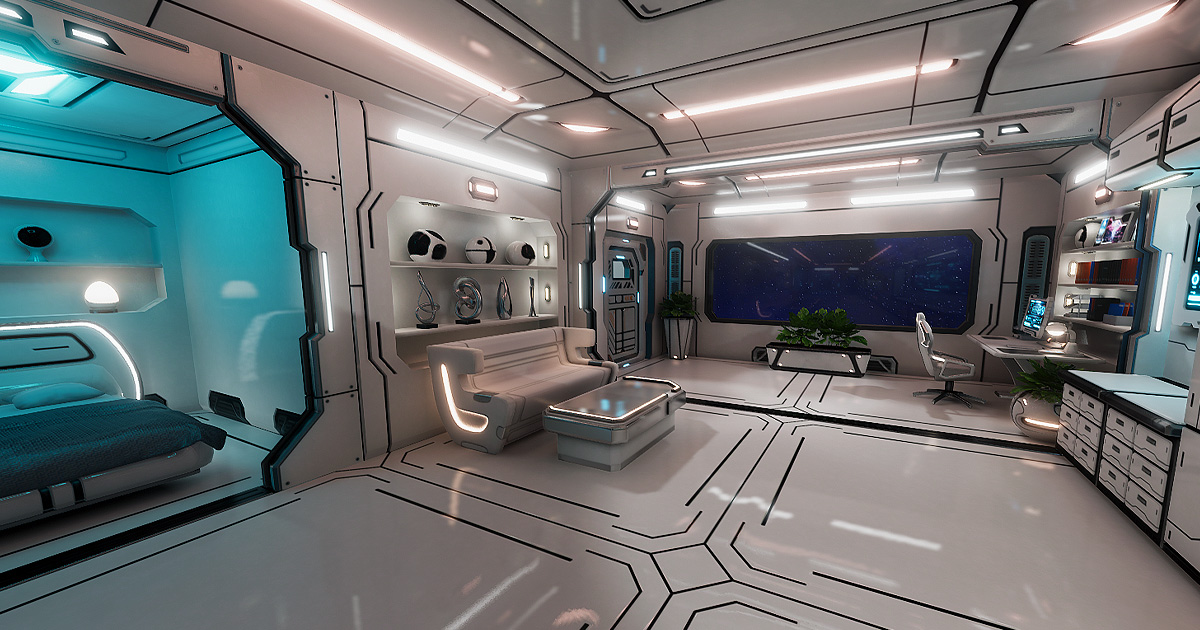 Sci Fi Room Design