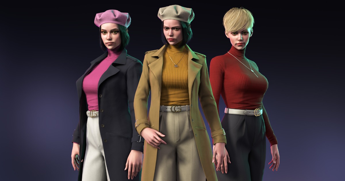 Streetwear Girl 2 (14) - Street Wear Girls Pack | Characters | Unity ...