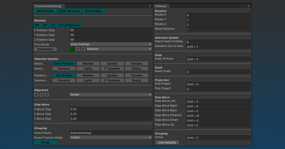 Unity Editor Selection – UnityEditor的Selection类_unity selectionmode ...