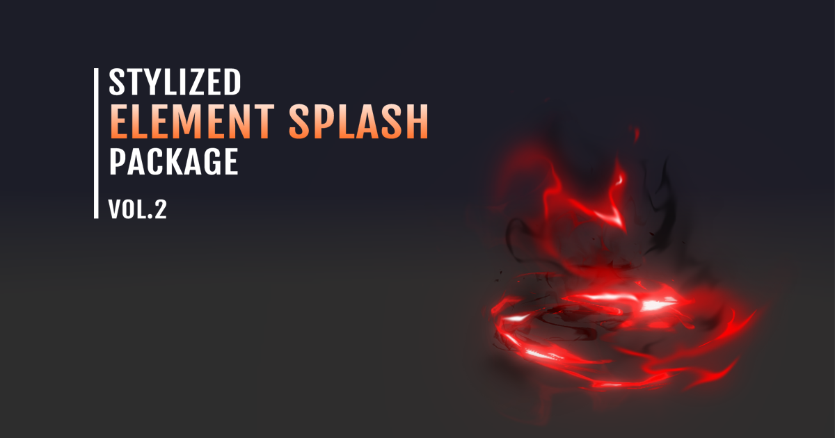 Stylized Element Splash Package vol.2 | VFX Particles | Unity Asset Store