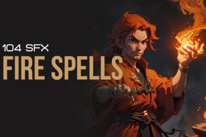 Fire Magic Spells Sounds Pack - SFX