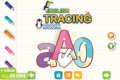 English Tracing Book