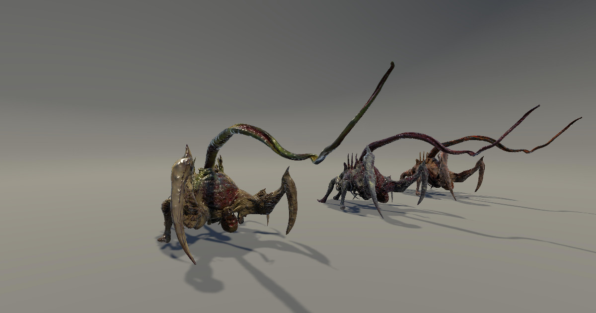 Monsterr 8 | 3D Creatures | Unity Asset Store