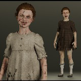 Horror School Girl