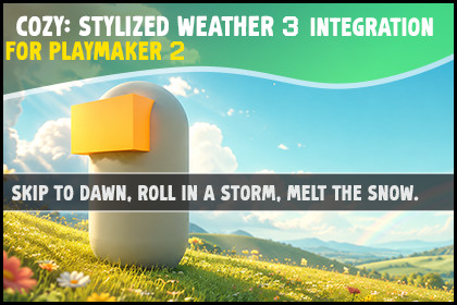 COZY: Stylized Weather 3 Integration for PlayMaker 2