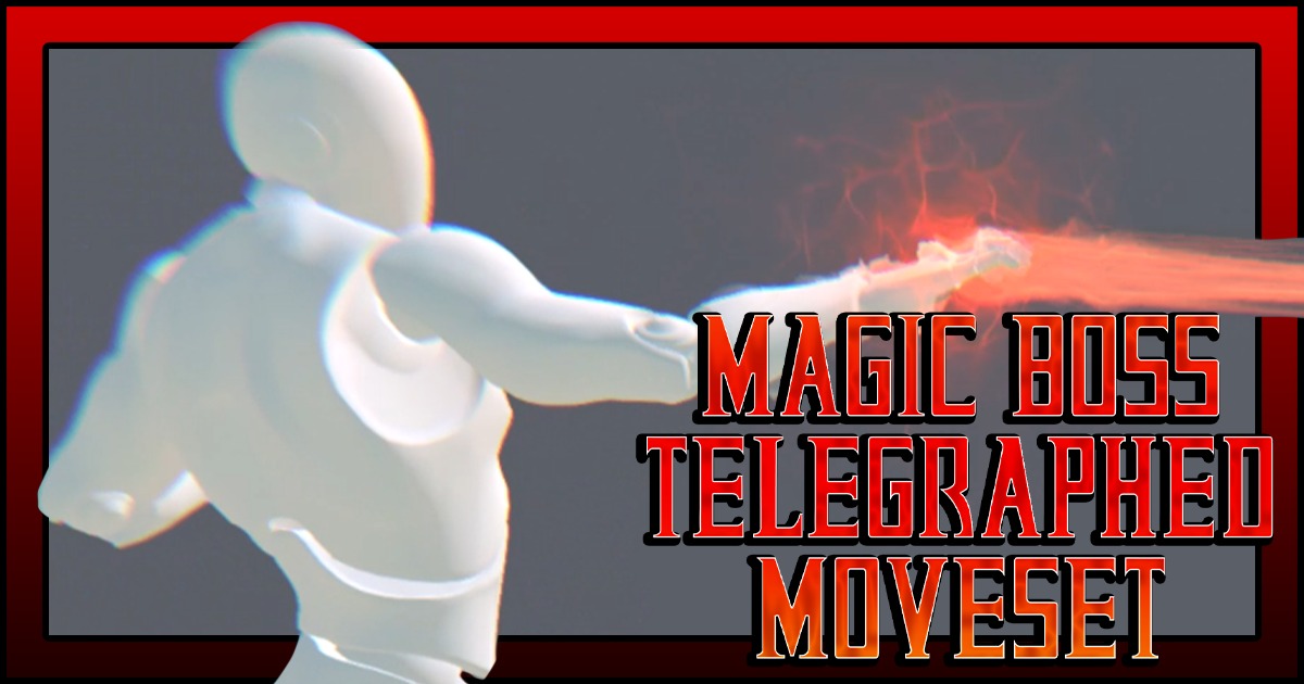 Magic Boss Telegraphed Moveset | 3D Animations | Unity Asset Store