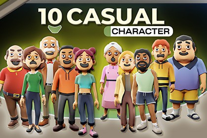 Casual Character Collection 2