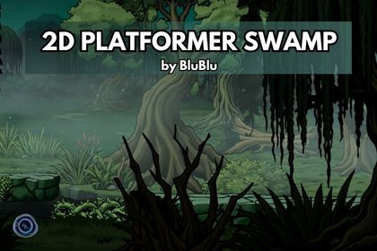 2D Platformer Swamp