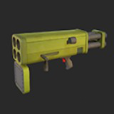 Stylized Quad launcher lowpoly 3d model