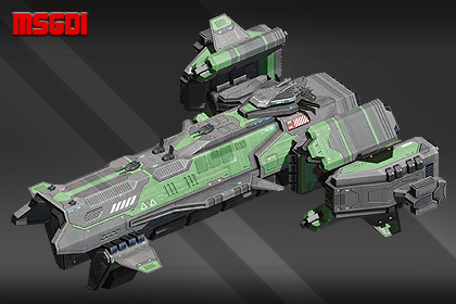 Spaceship Hannibal Destroyer