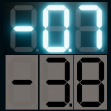 Digital LCD Display