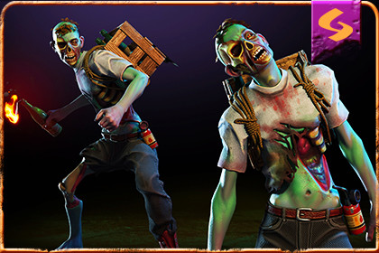 Molotov Hurler Zombie