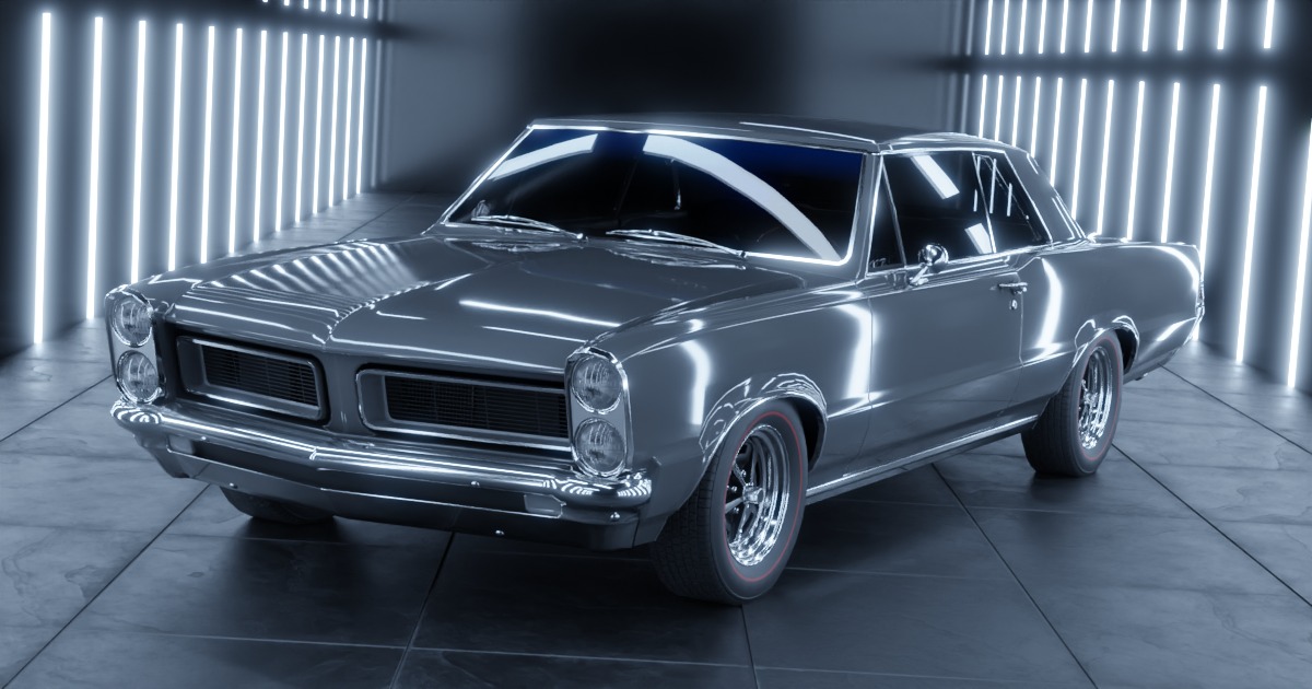 1960s Muscle Car #14 Variant | 3D Land | Unity Asset Store
