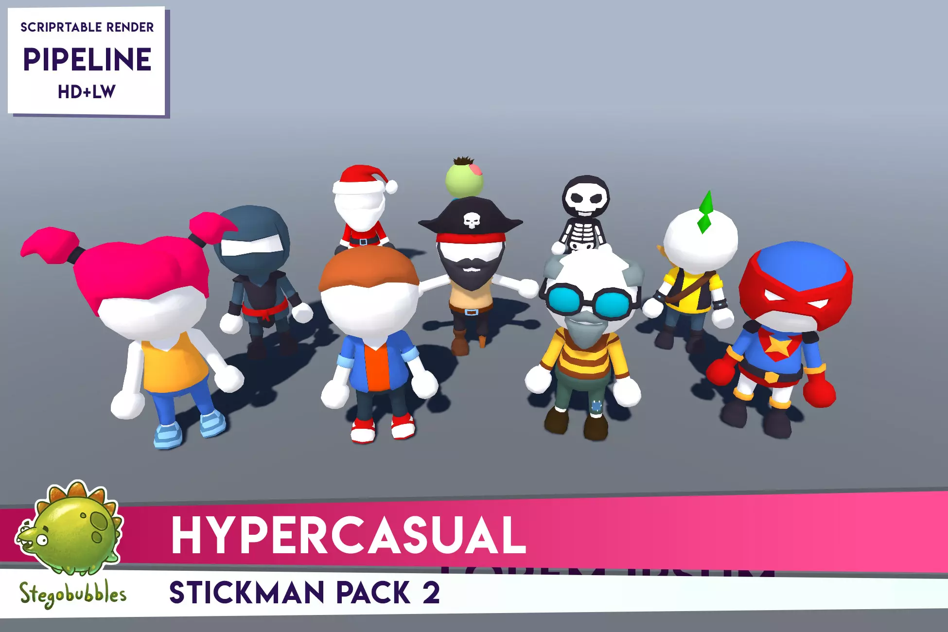 HYPERCASUAL – Stickman Pack 2 Review & Overview