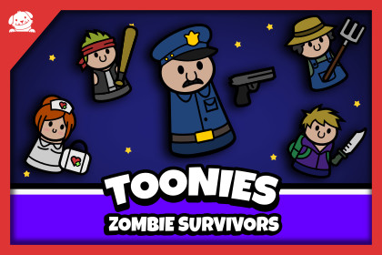 Toonies Zombie Survivors - 2D Survivor Characters & Boss