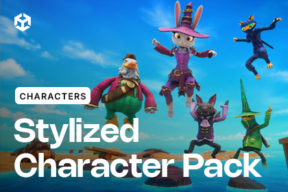Stylized Character Pack | 3D Assets
