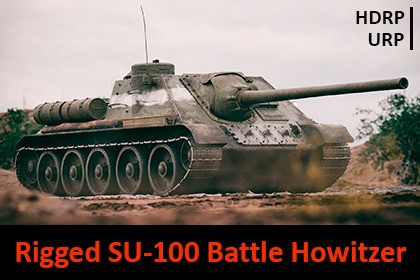 Rigged Howitzer SU-100