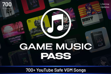 Game Music Pass Ultimate Collection (700+ tracks) Cyberpunk, EDM, 8-Bit, Fantasy