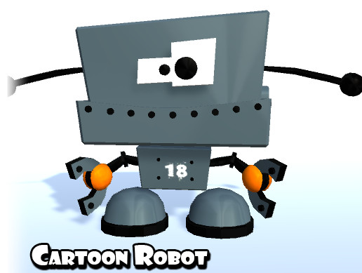 Cartoon Robot | 3D Robots | Unity Asset Store