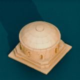 Low Poly Modular Medieval Building Kit