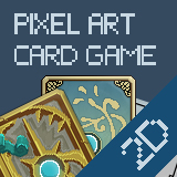 Pixel Art Card Game UI