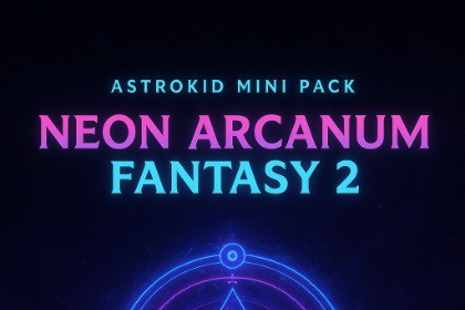 Astrokid Mini Pack - Neon Arcanum Fantasy 2
