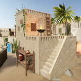 Desert Town - Stylized, Modular pack