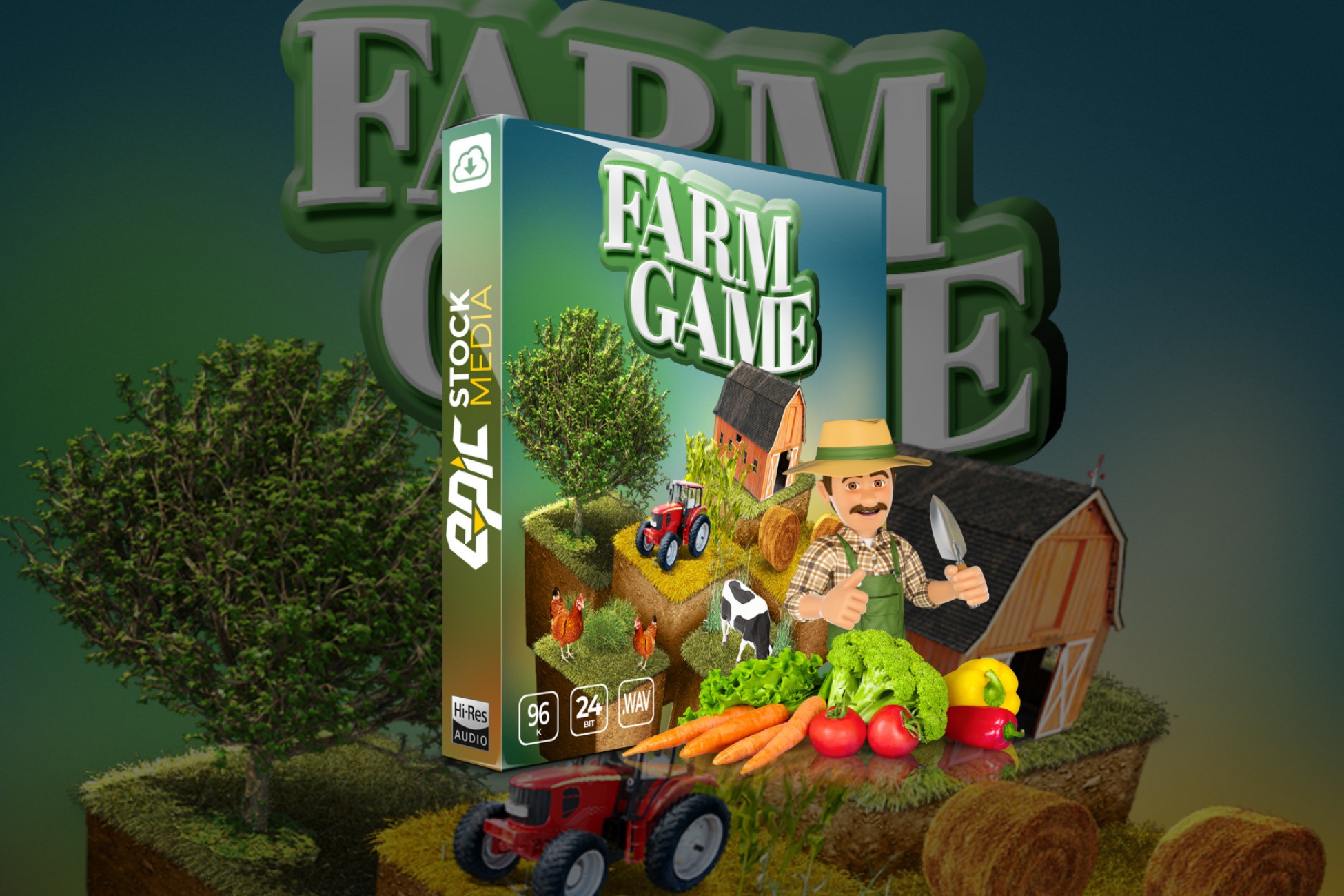 Farm Game Audio Sound FX Unity Asset Store