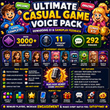 Ultimate Casual Game Voice Pack