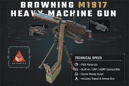 Browning M1917 Heavy Machine Gun