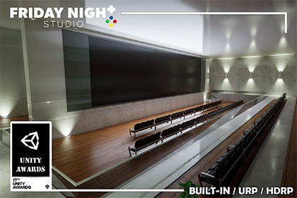 Futuristic Cinema Complex & Entertainment Center