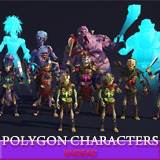 Polygon Characters_Undead
