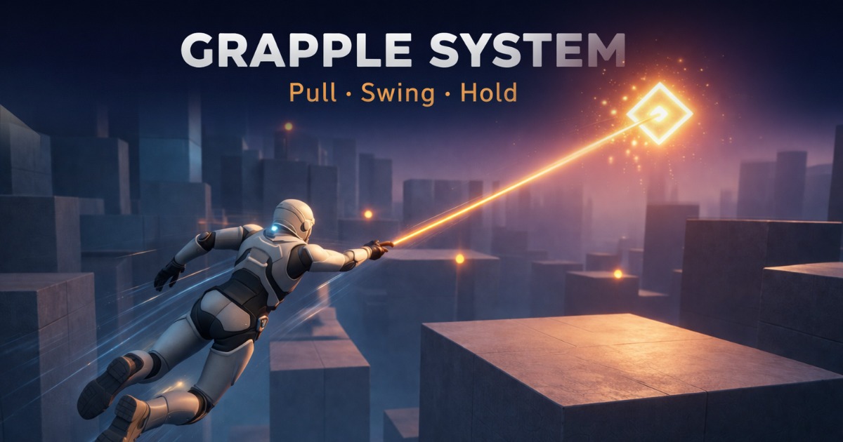 Modular Grappling Hook System | Physics | Unity Asset Store
