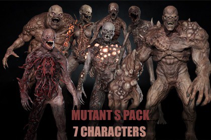 Mutant Horror Enemy Pack