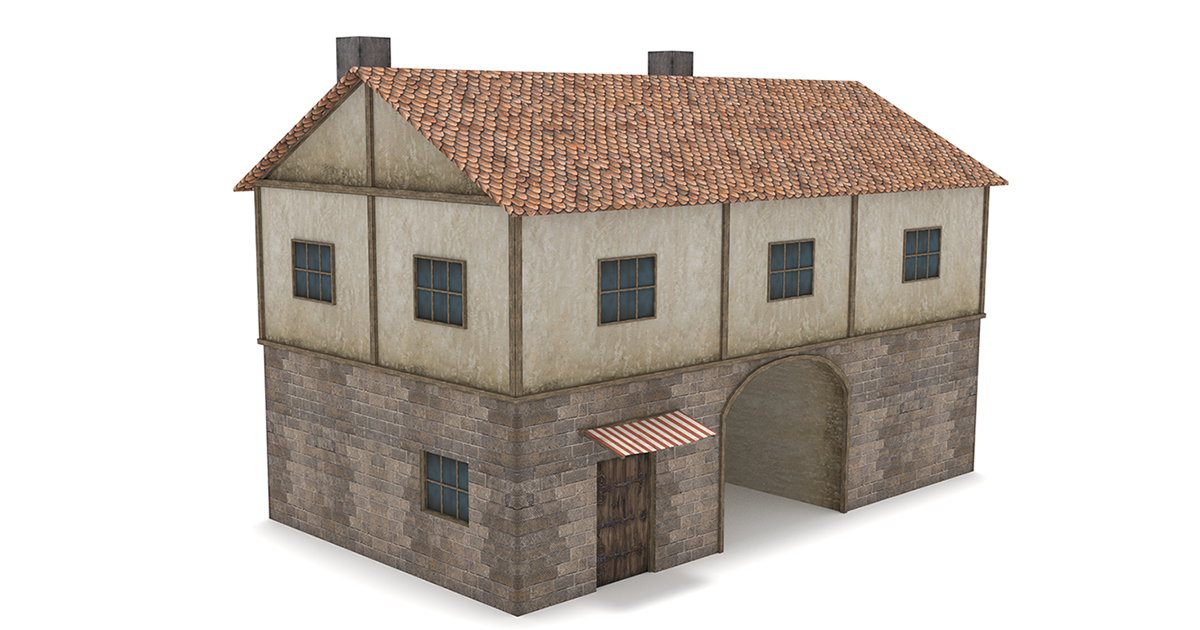 Medieval Gate House | 3D Urban | Unity Asset Store
