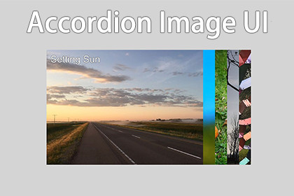 Accordion Image UI By maything