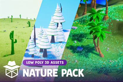 Low Poly Nature Biomes Pack