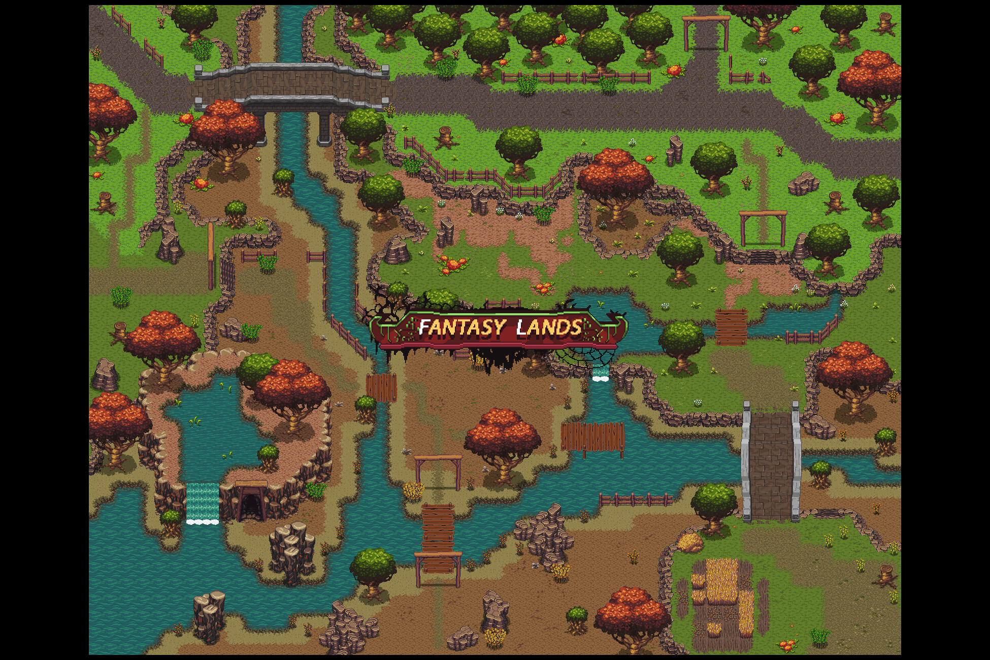 Fantasy Lands SET1 | 2D Environments | Unity Asset Store
