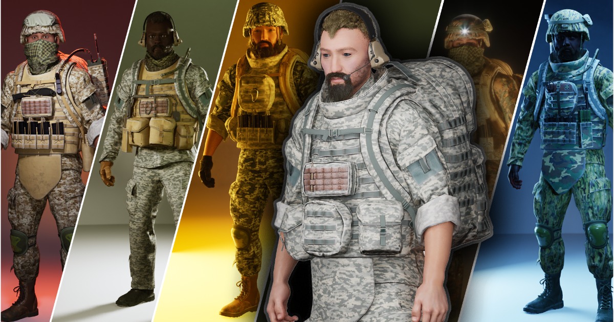 US Army Soldiers Pack | Characters | Unity Asset Store