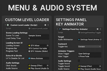 Custom Menu & Audio System